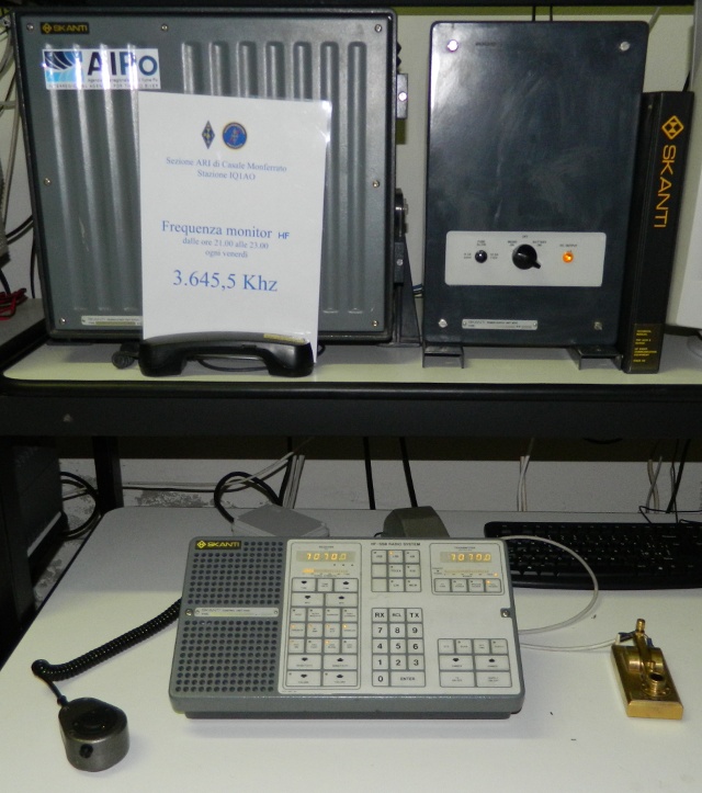 L'apparato TRP8250 al completo